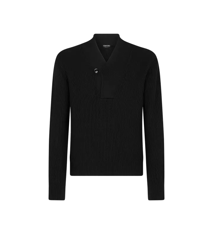 MERINO SILK PULLOVER BLACK online
